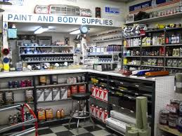 Auto paint supplies shop